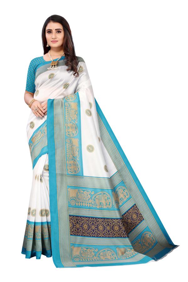 Art Silk Saree 3 Designer Festive Wear Saree